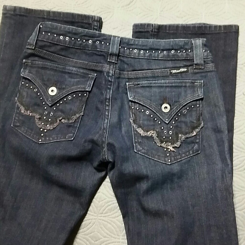 Adorable vintage Miss Me bootcut jeans 27/33.5 - Picture 2 of 3